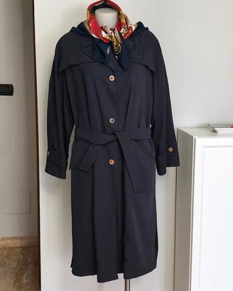 Trench donna vintage Made in Italy tg 46 Lyocell