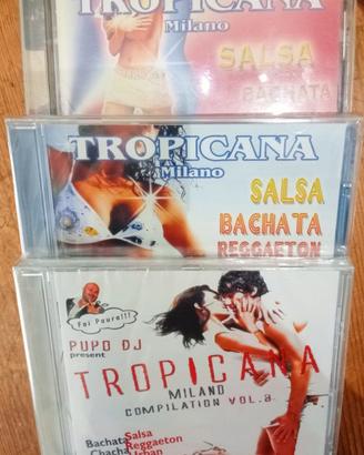 Cd Tropicana Milano LatinMusic Compilation n.1,2,3