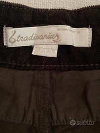 Pantaloncini velluto