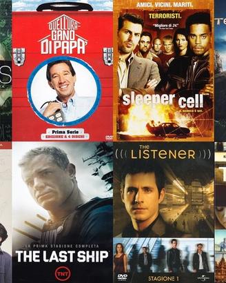 Serie TV in DVD e Blu Ray
