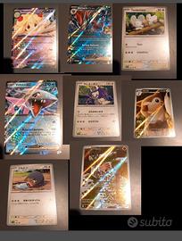 lotto carte pokemon 