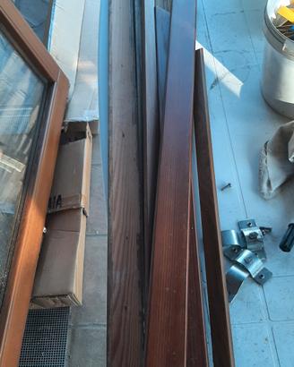 Finestra in legno 120cmx80cm