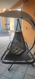 lettino da giardino 