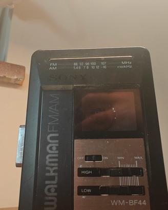 Sony Walkman WM-BF44 (Radio FM/AM) - REVISIONATO