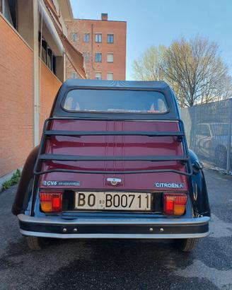 portapacchi per 2 cv comprensivo di cofano baule c