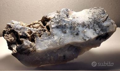 Fetta di Calcedonio muschiato naturale - Brasile