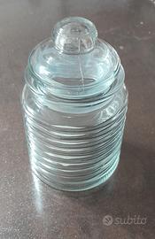 Barattolo contenitore in vetro