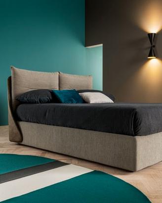 Letto Ennerev MILO, Esclusivo Sinuoso ed Elegante