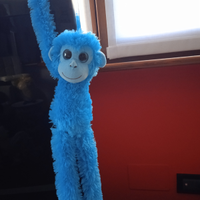 Scimmia peluche