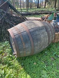 Botti in Legno e metallo