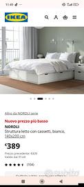 letto Ikea come nuovo Ritiro max DoMani