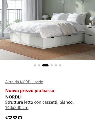 letto Ikea come nuovo Ritiro max DoMani