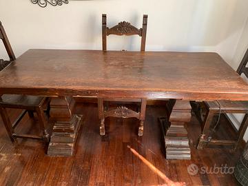 Tavolo in stile toscano