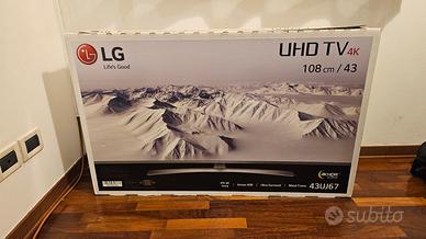 Smart tv LG 4K 43'