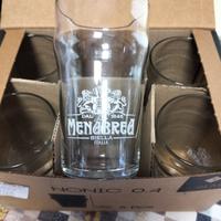 Bicchieri per birra Menabrea Pinta 