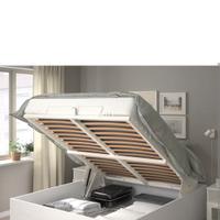 Letto contenitore 1 piazza e mezzo Ikea Brimnes