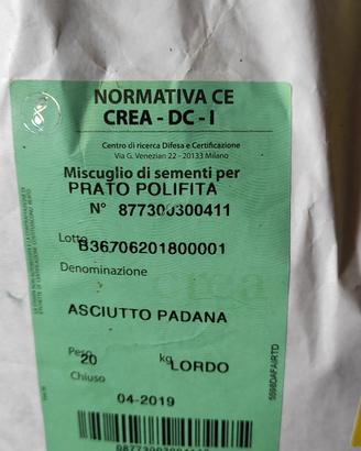 semi di prato stabile