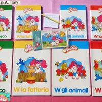 POOCHIE Vintage 1987 QUADERNI Cartoline + JOLLINA