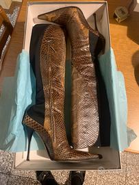 Stivali Vero Pitone Gianmarco Lorenzi