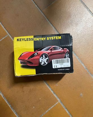 Sistema telecomando per chiusura auto