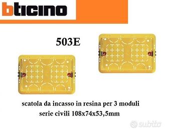 copy of scatola 503 da incasso 3 moduli