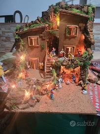 presepe fatto a mano 40×40 alto 44