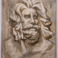 Quadro Uomo Zeus. Gianti  50x60