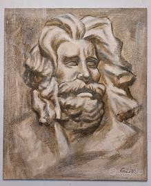 Quadro Uomo Zeus. Gianti  50x60