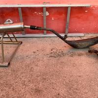 Scarico am6 completo di silenziatore