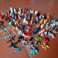 Set figure animali mini giocattoli 