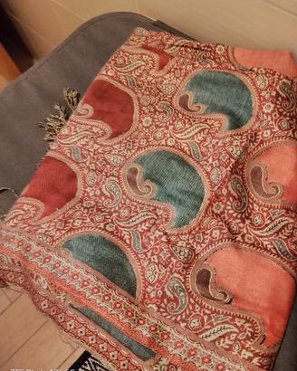Pashmina indiana fatta a mano al telaio SETA