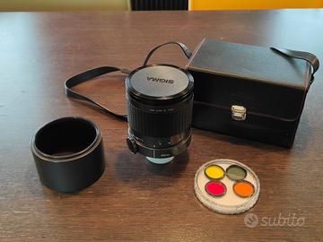 Obbiettivo catadiottrico Sigma 600mm f8 Reflex