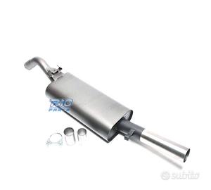 SILENZIATORE DI SCARICO PER VOLKSWAGEN VW GOLF II 