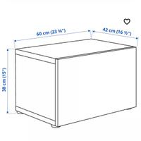 2 moduli ikea Besta 