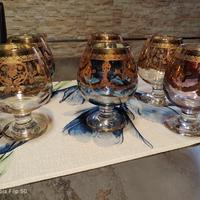 set bicchieri da cognac 