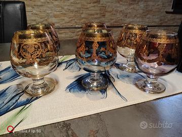 set bicchieri da cognac 