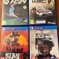 Lotto di 5 gioco Ps4 e Ps5