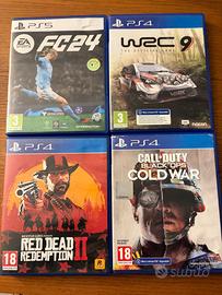 Lotto di 5 gioco Ps4 e Ps5