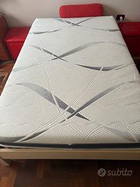 Materasso memory 1 piazza e 1/2 come nuovo