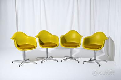 Set di quattro sedie DAL, Charles Eames, Vitra