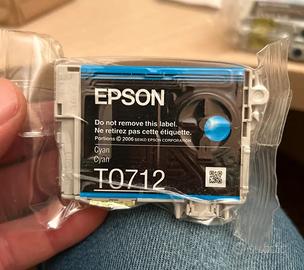 Cartuccia EPSON T0712 CIANO