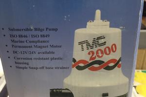 Pompa sentina nuova tmc 2000