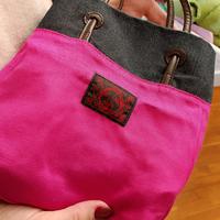 borsa Evisu blue lavaggio denim 