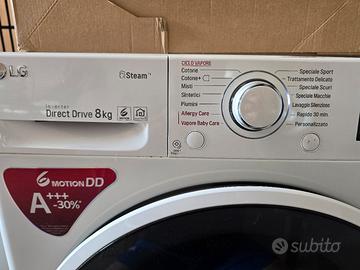 Lavatrice LG Direct Drive 8kg