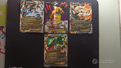 Giratina EX holo + Kyurem B/N + Rayquaza EX
