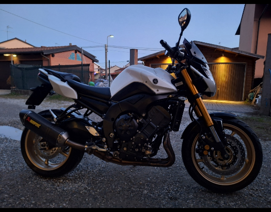 Yamaha FZ8 ancora in garanzia