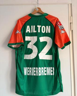 Maglia vintage Werder Bremen Ailton #32