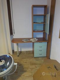 scrivania più poltrona