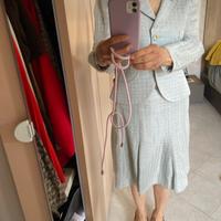 Armani completo grigio perla