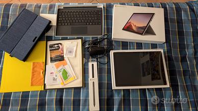 Microsoft Surface Pro 7 con tastiera e penna
